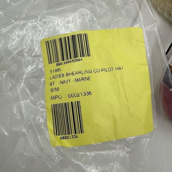 Canada Goose Ladies  Shearling Co-Pilot Winter Aviator Hat 5188L New W Tags - Picture 10 of 14